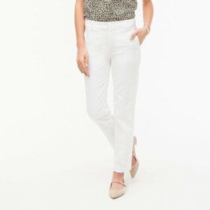 J.Crew Linen-Cotton Straight Leg Pants